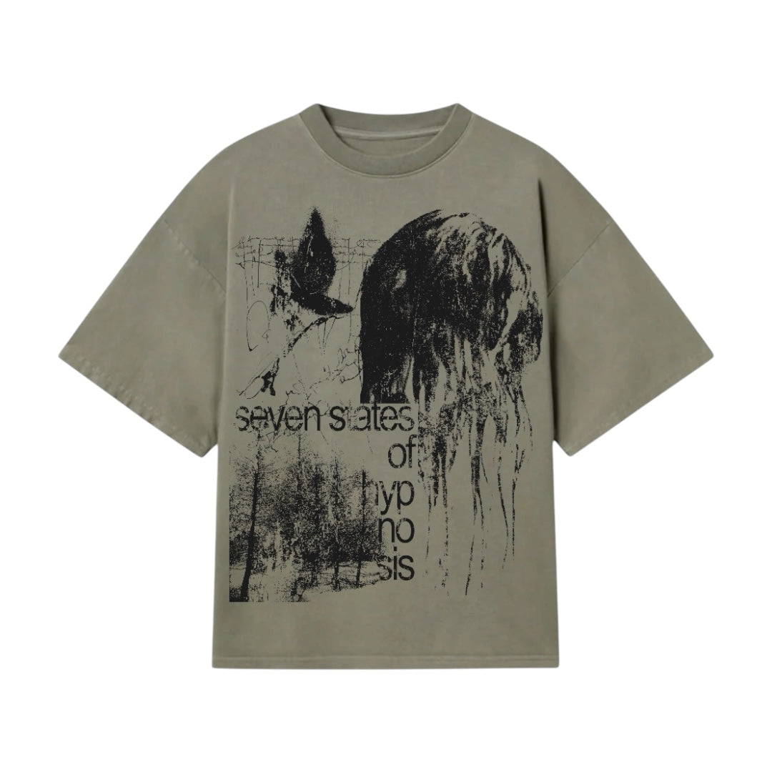 Olive Green ‘Scab’ Tee