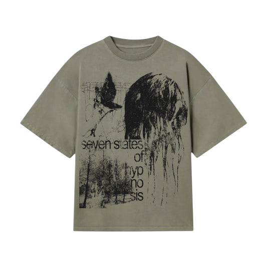 Olive Green ‘Scab’ Tee