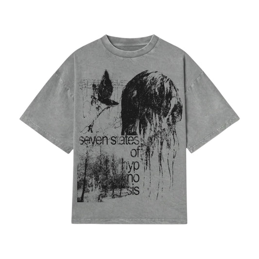 Grey ‘Scab’ Tee